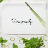 メキシコ産アンバーウィングトンボ キッチンタオル (折り畳み)