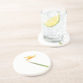 メキシコ産アンバーウィング・ドラゴンフライ コースター (側面)