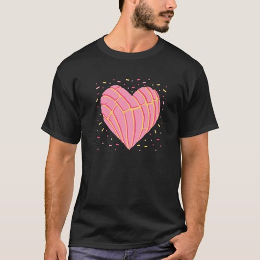 メキシコ産コンチャパンメキシコ産の甘いパン Tシャツ (正面)