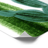 メキシコ産サボテン誕生日歓迎サイン ポスター (角)