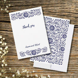 メキシコ産タラベラ サンキューカード