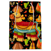 メキシコ産ピナータ ミディアムペーパーバッグ (正面)