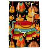 メキシコ産ピナータ ミディアムペーパーバッグ (裏面)