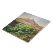 メキシコ田舎1887年の小さい火山(油 タイル (側面)