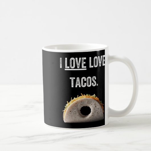 メキシコ男性へ人おもしろいのタコシャツ コーヒーマグカップ (右)