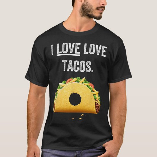メキシコ男性へ人おもしろいのタコシャツ Tシャツ (正面)