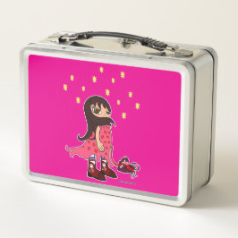 メキシコ発We're Girls USA ©コレクション メタルランチボックス