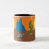 メキシコ砂漠 ツートーンマグカップ (中央)