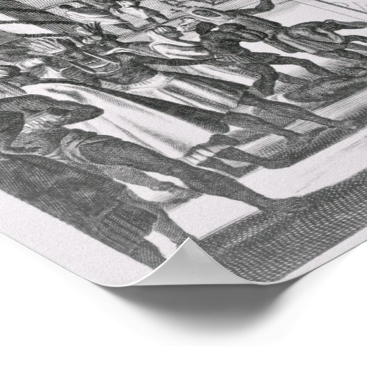 メキシコ神Huitzilopochtli ポスター (角)