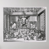 メキシコ神Huitzilopochtli ポスター (正面)