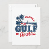 メキシコ移民アメリカ湾へようこそ シーズンポストカード (正面/裏面)