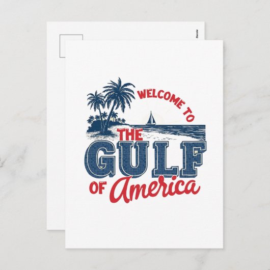 メキシコ移民アメリカ湾へようこそ シーズンポストカード (正面/裏面)