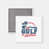 メキシコ移民アメリカ湾へようこそ マグネット (正面/裏面)