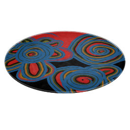 メキシコ系アメリカフローラスワールデザイン カッティングボード