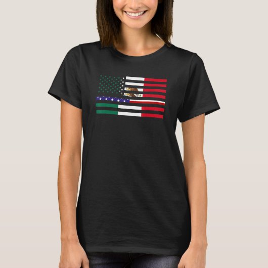 メキシコ系アメリカメキシコ Tシャツ (正面)
