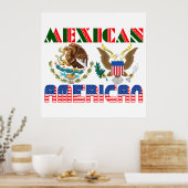 メキシコ系アメリカン イーグル ポスター (キッチン)