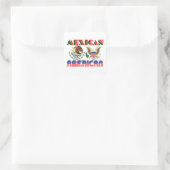 メキシコ系アメリカ人のイーグル スクエアシール (バッグ)