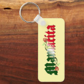 メキシコ系アメリカ人の誇り Mamacita キーホルダー (正面)