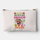 メキシコ系アメリカ人は厳しい アクセサリーポーチ (裏面)