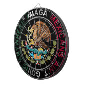 メキシコ系MAGA、ここから動かない ダーツボード (正面右)