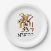 メキシコ紙プレート ペーパープレート (正面)
