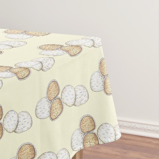 メキシコ結婚のクッキーロシアのティーケーキ テーブルクロス (インサイチュ)