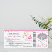 メキシコ結婚への搭乗券 セーブザデート (スタンド正面)