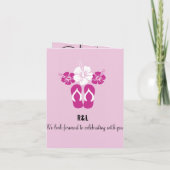 メキシコ結婚パスポート招待状カンクン 招待状 (裏面)