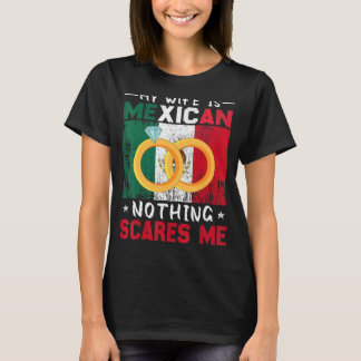 メキシコ結婚メキシコルーツ伝統 結婚した Tシャツ