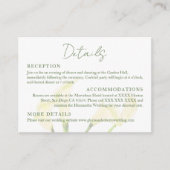 メキシコ結婚ンズカラリロマンティックボーダ詳細 エンクロージャーカード (正面)