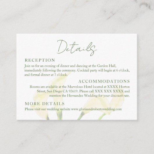 メキシコ結婚ンズカラリロマンティックボーダ詳細 エンクロージャーカード (正面)