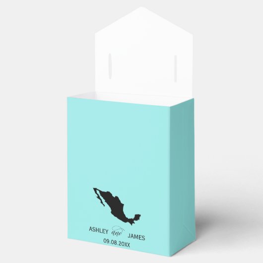 メキシコ結婚地図の好意ボックスへようこそ フェイバーボックス (オープン)