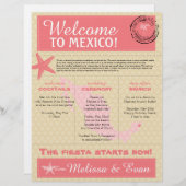メキシコ結婚歓迎の手紙 (正面/裏面)