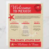 メキシコ結婚歓迎の手紙 (正面/裏面)