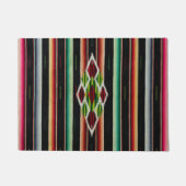 メキシコ総括的で伝統的でスペインのなフェスタSerape ドアマット (正面)