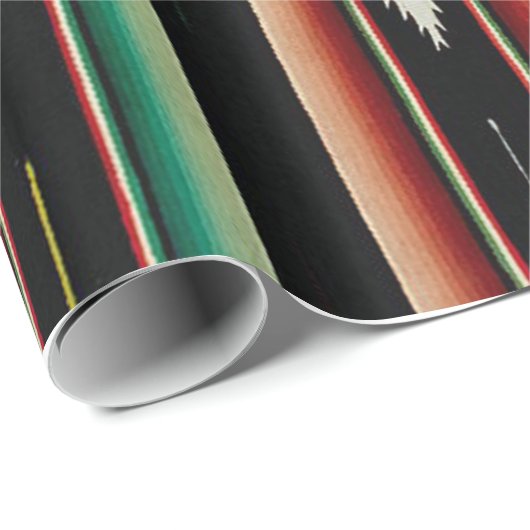 メキシコ総括的で伝統的でスペインのなフェスタSerape ラッピングペーパー (ロールコーナー)