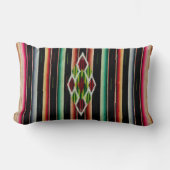 メキシコ総括的で伝統的でスペインのなフェスタSerape ランバークッション (正面)