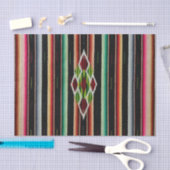 メキシコ総括的で伝統的でスペインのなフェスタSerape 薄葉紙 (クラフト)