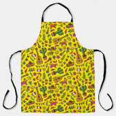 メキシコ美術シンコ エプロン (正面)