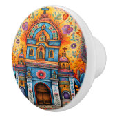 メキシコ美術 セラミックノブ (右)