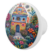 メキシコ美術 セラミックノブ (右)