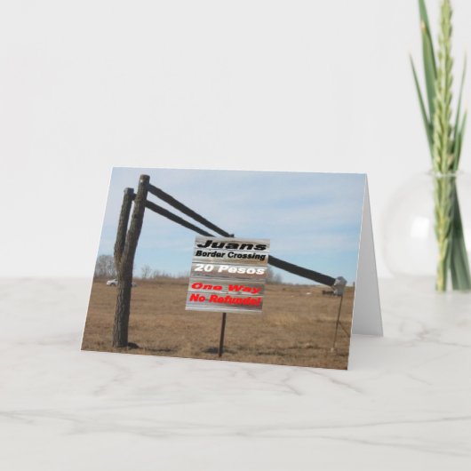 メキシコ航空路カード サンキューカード (正面)