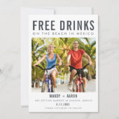 メキシコ行き先ウェディングフォト セーブザデート (正面)