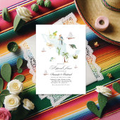 メキシコ行き先ウェディングリハーサルディナー 招待状