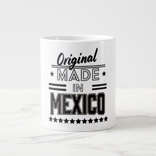 メキシコ製オリジナル ジャンボコーヒーマグカップ (正面)