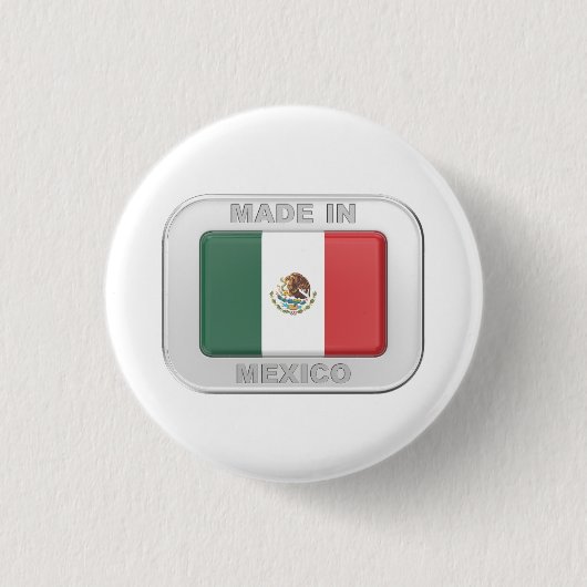 メキシコ製 缶バッジ (正面)