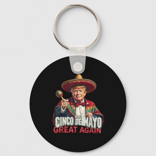 メキシコ製Cinco De Mayo再素晴らし度トおもしろいランプ キーホルダー (正面)