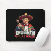 メキシコ製Cinco De Mayo再素晴らし度トおもしろいランプ マウスパッド (マウス)