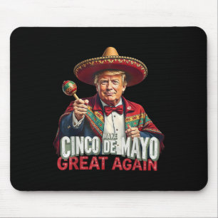 メキシコ製Cinco De Mayo再素晴らし度トおもしろいランプ マウスパッド