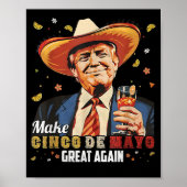 メキシコ製Cinco De Mayo素晴らし再おもしろい開 ポスター (正面)